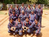 Trainigs Camp: Frauen im Trainingsanzug
