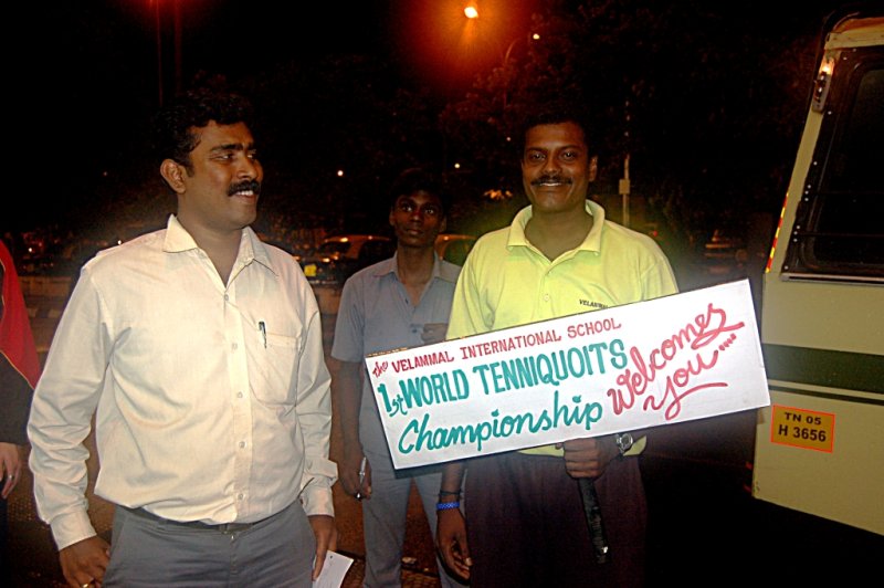 WM 2006: Empfang in Indien